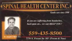 Spinal Health Center Inc.