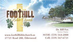 Foothill Bible Church