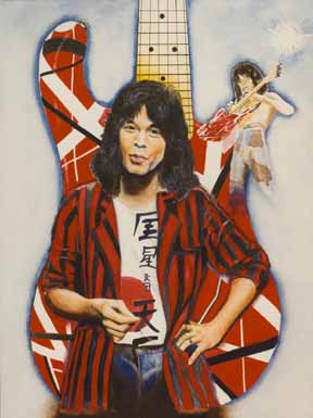 Drawing of Van Halen